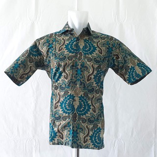 Baju Batik Kemeja Batik Lengan Pendek Short Sleeve Batik Baju Batik Kemeja Batik Lengan Pendek Short Sleeve Batik
