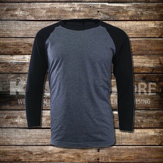 Raglan | Long Sleeve | Unisex Shirt | T-shirt | Casual Shirt | Baju Lengan Panjang