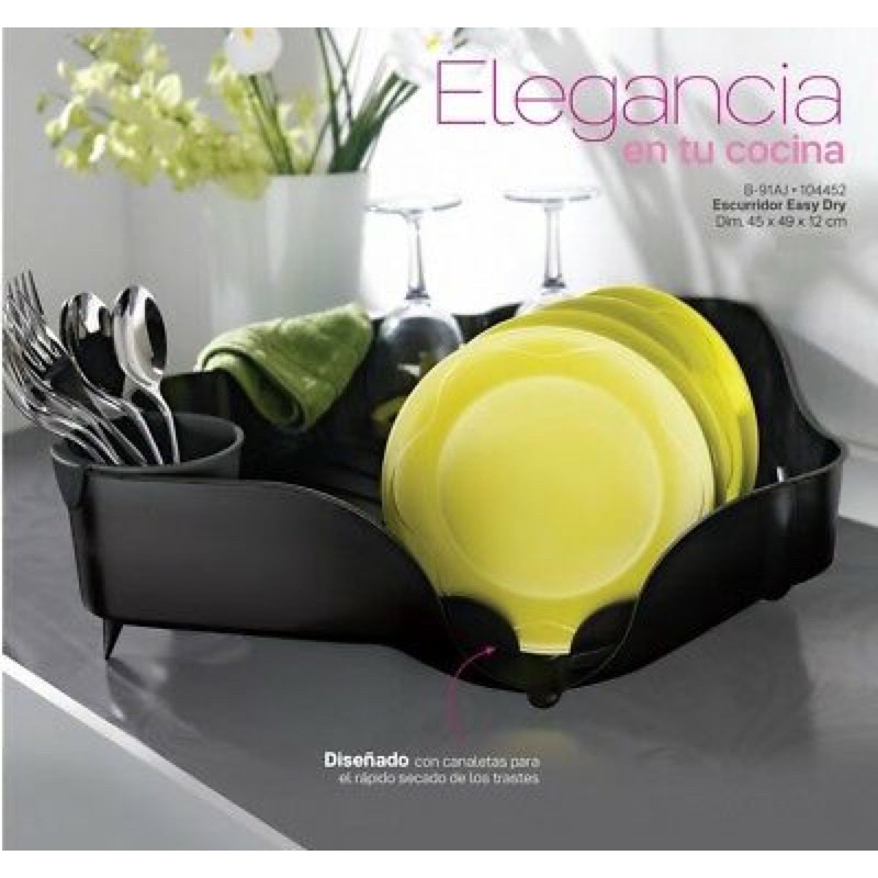 TUPPERWARE Shell Drying Dish Rack / Rak Pinggan Shopee Malaysia