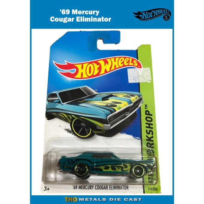 hot wheels 69 mercury cougar eliminator