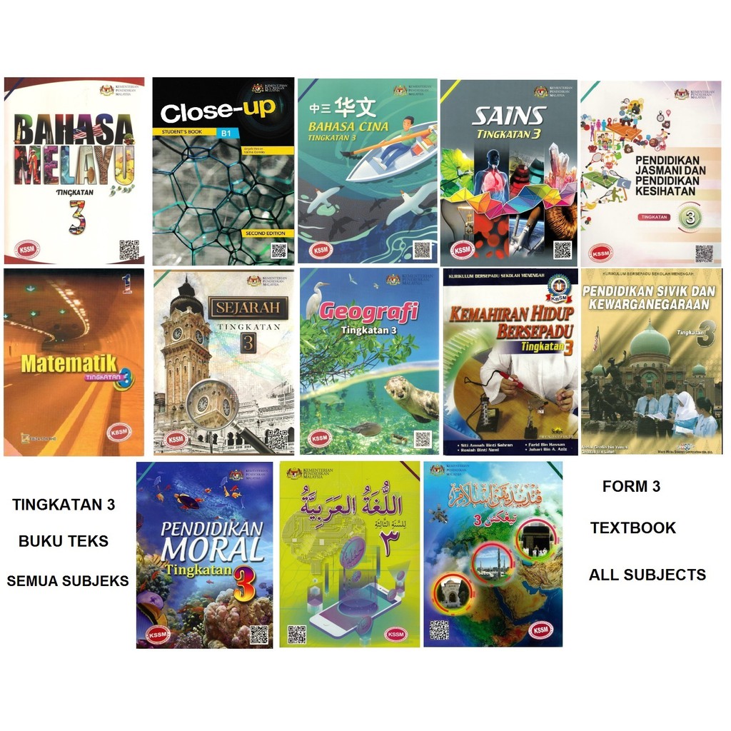 Buy [READY STOCK] TEXTBOOK SECONDARY FORM 3 BUKU TEKS TINGKATAN 3