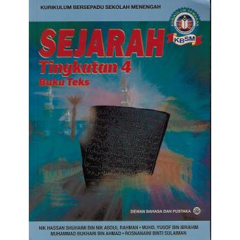 Buku Teks Sejarah Tingkatan 4 Pdf  KBSM SPM Sejarah Tingkatan 5 Buku