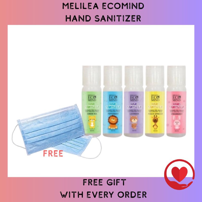 MELILEA ECO MIND Hand Sanitizer - 30 ML | Shopee Malaysia
