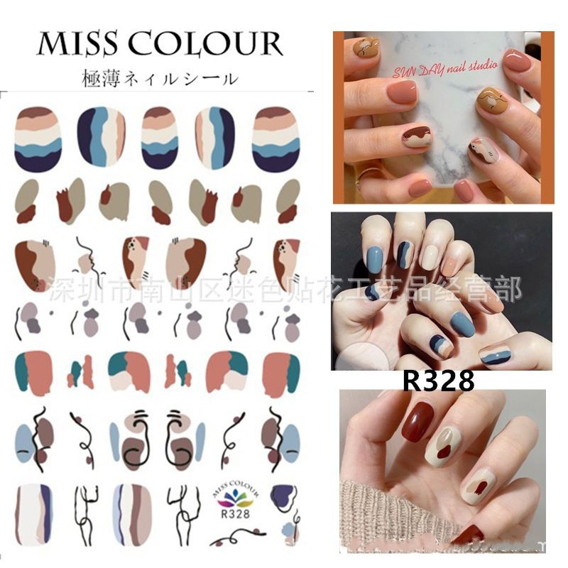 Buy Nail Sticker Leopard Butterfly Quail Egg Shell Nail Sticker Seetracker Malaysia