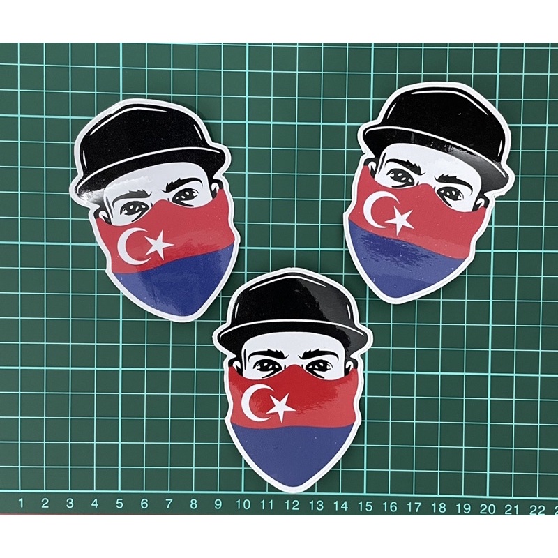 Sticker Rakyat Negeri johor Budak Johor Boy JDT Johorean bangsa johor