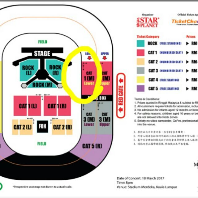 Tiket exo malaysia 2019