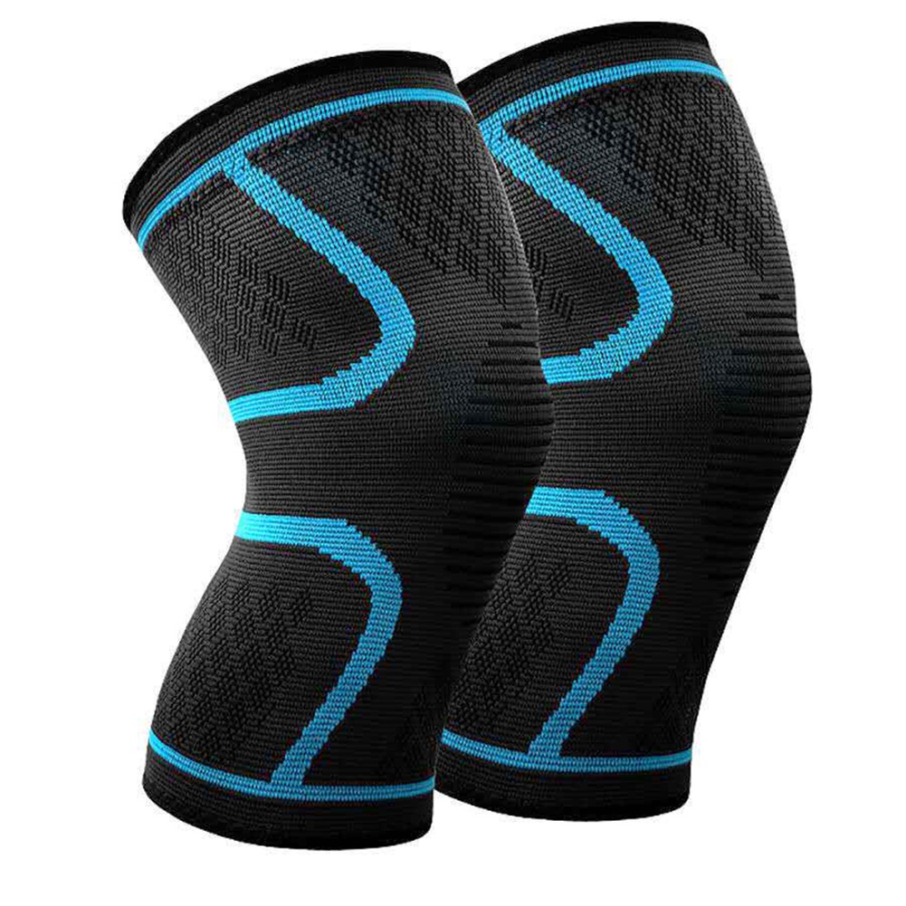 2-Pack Knee Compression Sleeves For Pain Relief - Support For Running, Gym, Arthritis, Meniscus Tears
