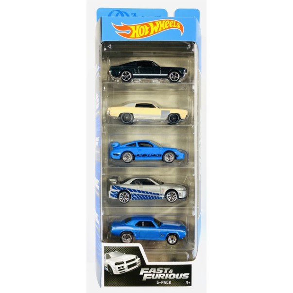 hot wheels fast and furious 5 pack