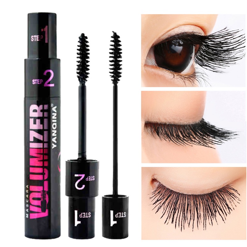 Must Essential Two Brushhead Double-effect Mascara Natural Long-lasting Waterproof Sweat-proof Non-slip Thick Thin - Image 5