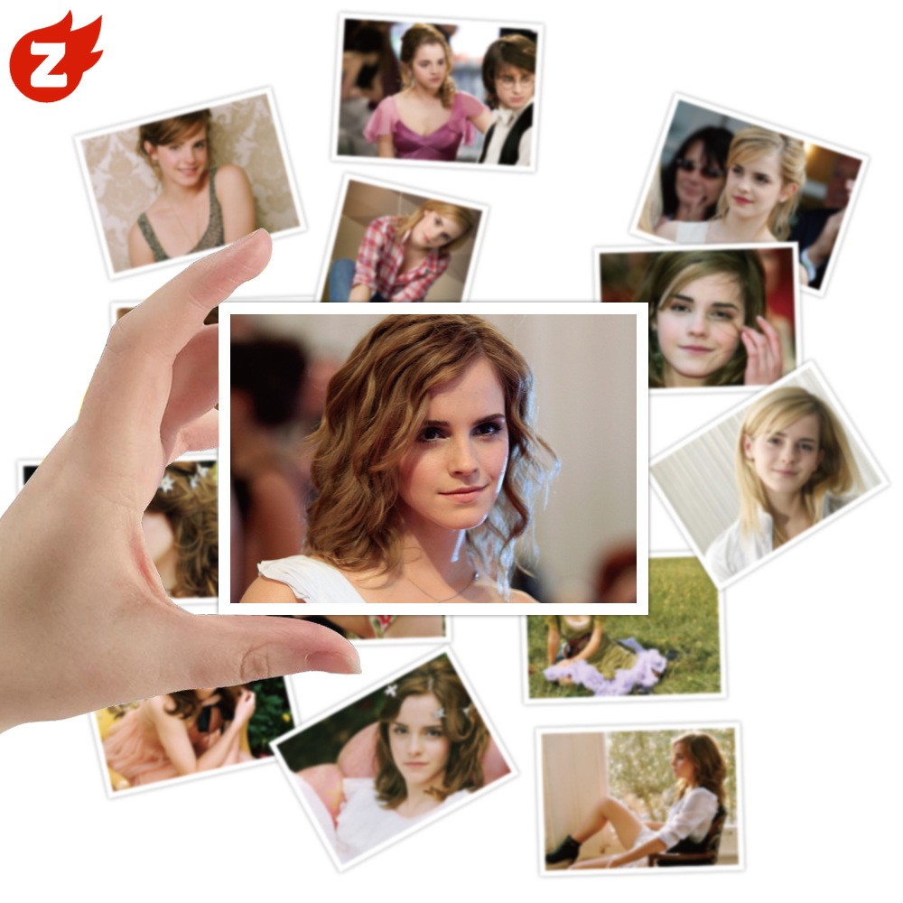 1/6 Emma Watson Hollywood actress implanted hair headplay in stock A 