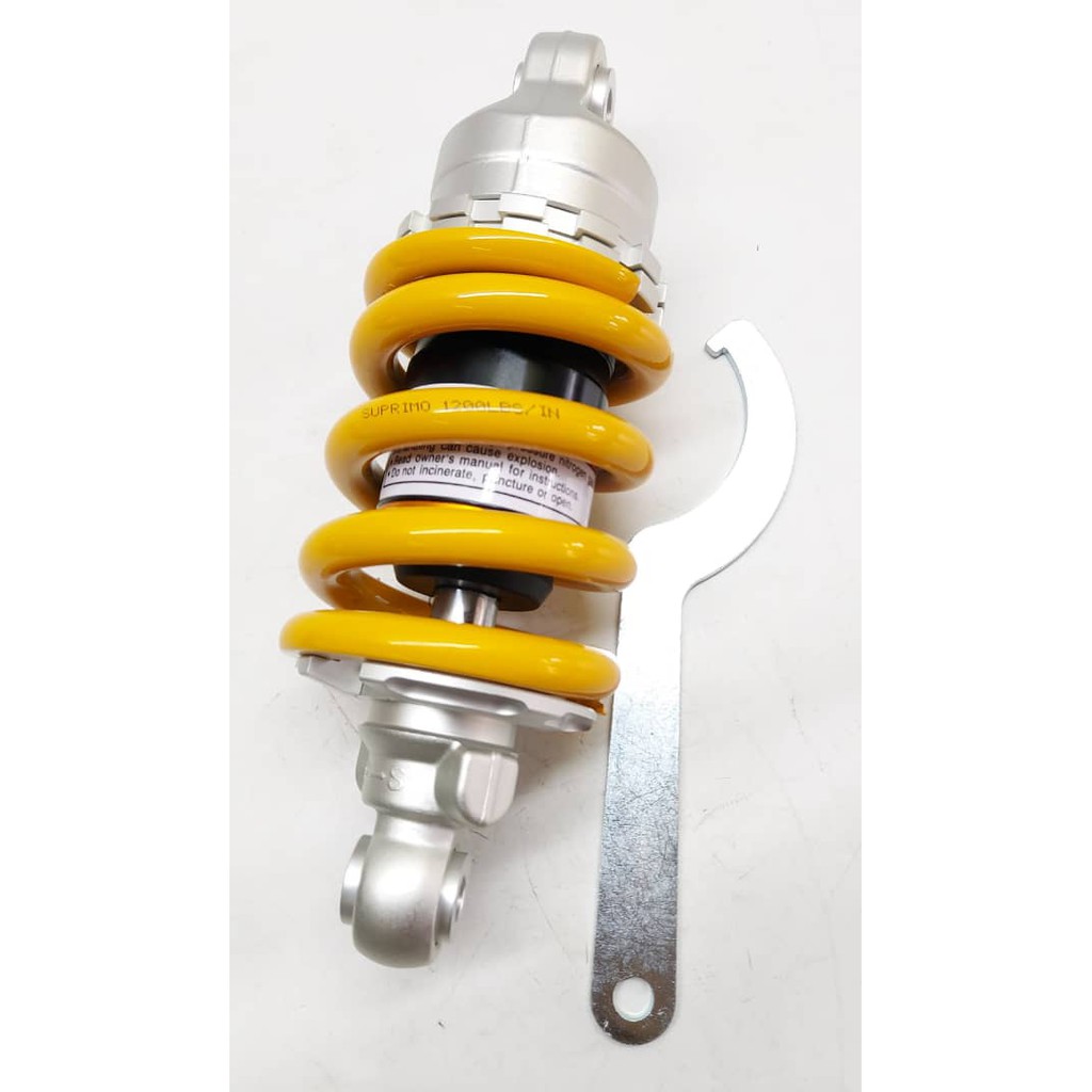 Suprimo Yamaha Y15 Y15z Y15zr 15z 15zr Ysuku V2 205mm Adjustable Rear Gas Monoshock Absorber Motorcycle Motosikal Parts Shopee Malaysia