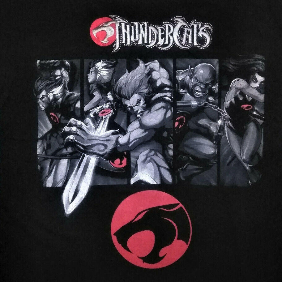 Thundercats T Shirt Rare Embroidered Logo 80S Comic Animated Serie Cartoon  Lion | Shopee Malaysia
