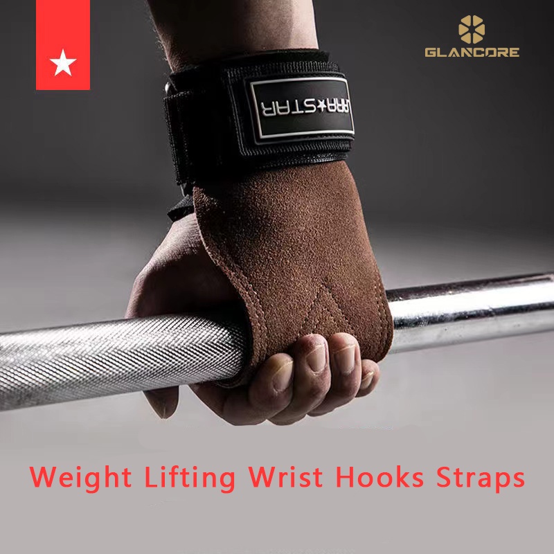 Larastar Weight Lifting Wrist Hooks Straps for Maximum Grip Support