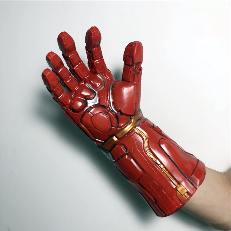 Avengers Led Light Iron Man Gloves Thanos Infinity Gauntlet Cosplay Prop Led Glove Toy Shopee Malaysia