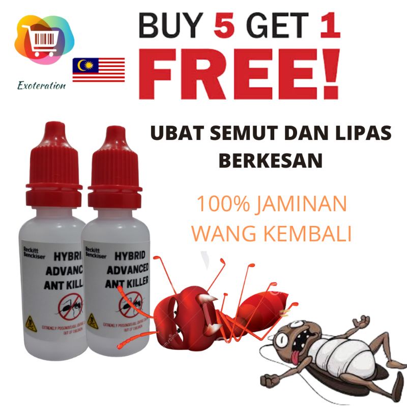 PROMOTION [ UBAT SEMUT DAN LIPAS 200% BERKESAN ANT AND ROACH KILLER