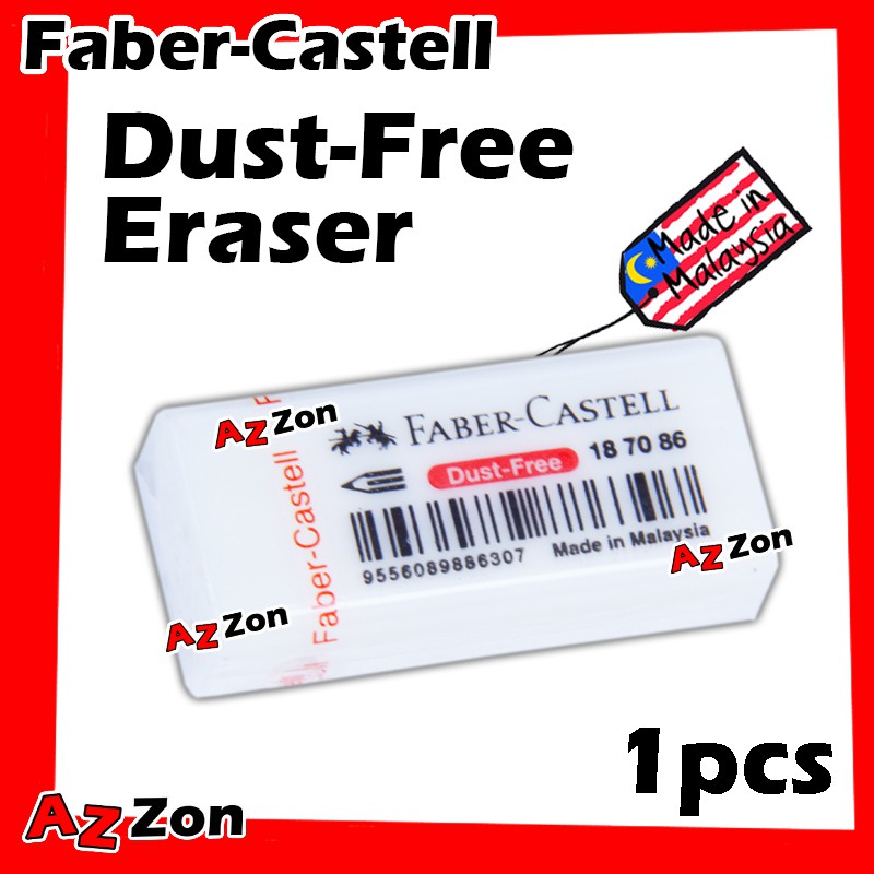 FaberCastell Dust Free Eraser Rubber Eraser Pemadam 708630 (Medium