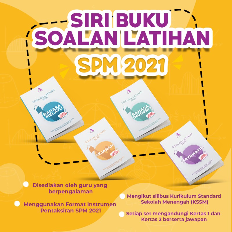 Siri Soalan Latihan Spm L Sejarah Matematik Sains English Bahasa Melayu L 2021 Akal Shopee Malaysia