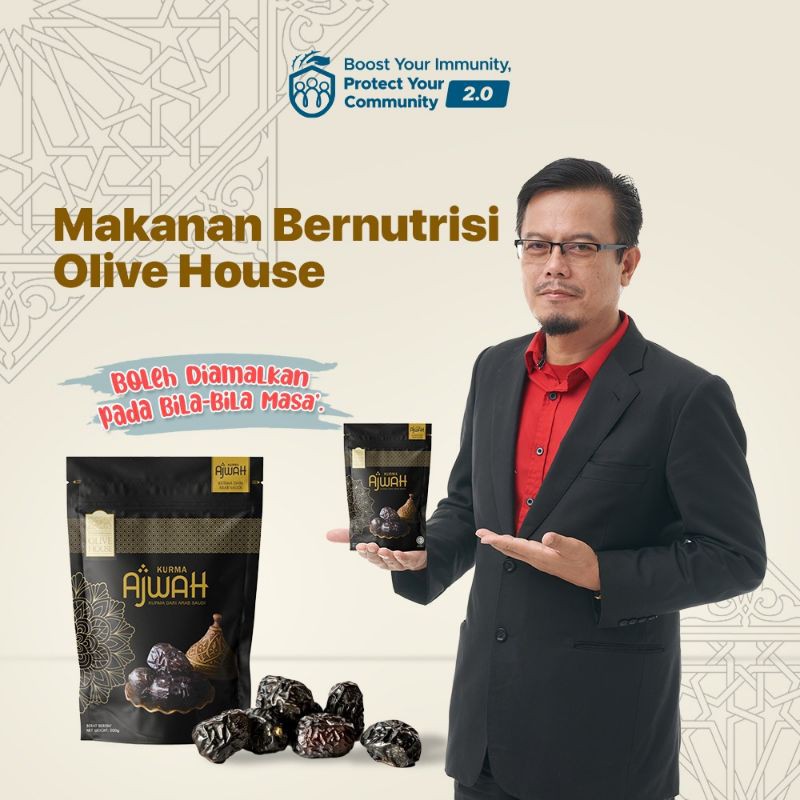 Buy Pilihan Terbaik Kurma Ajwa Ajwah Dates Olive House Seetracker Malaysia