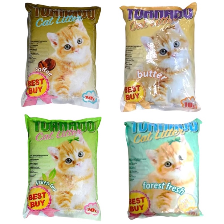Tornado Super Clumping Cat litter / Pasir Kucing 10L Shopee Malaysia