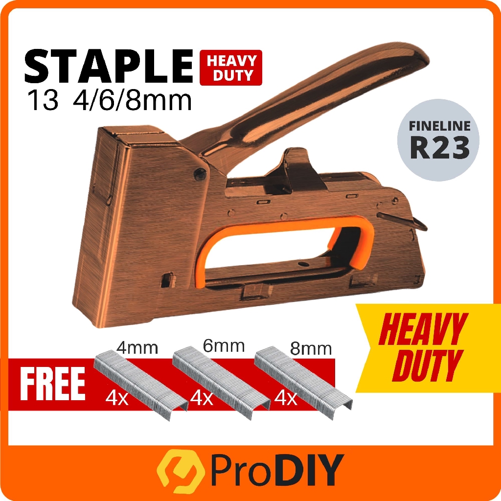 brown staples for staple gun