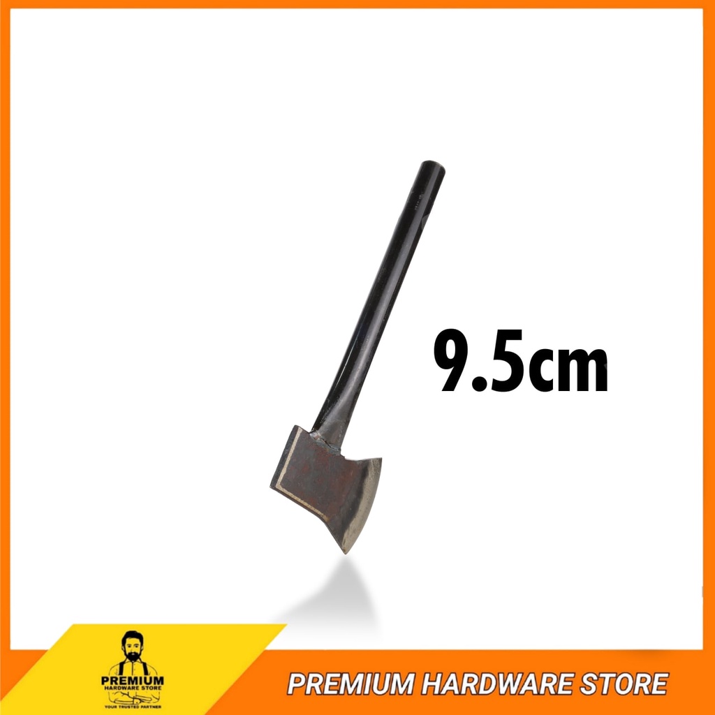 PREMIUM Steel Handle Axe 9.5CM Gardening Tree Wood Chopping Hatchet Kapak Potong Kayu Pokok 斧头