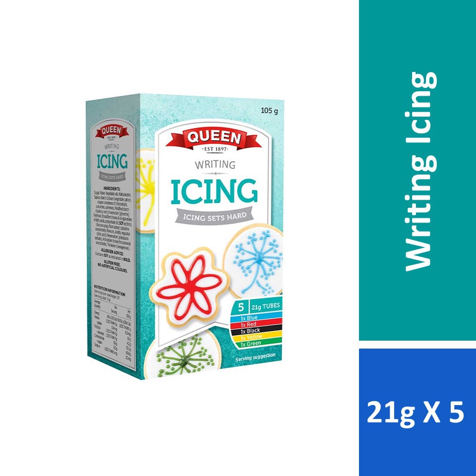 Queen Writing Icing 21g x 5s Shopee Malaysia