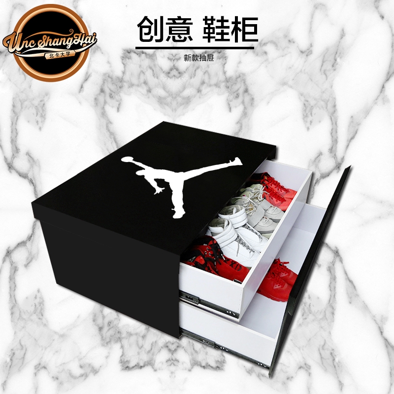 Shoe Box Shoe Box Aj Shoe Cabinet Drawer Jordan Shoe Box Basketball Shopee Malaysia