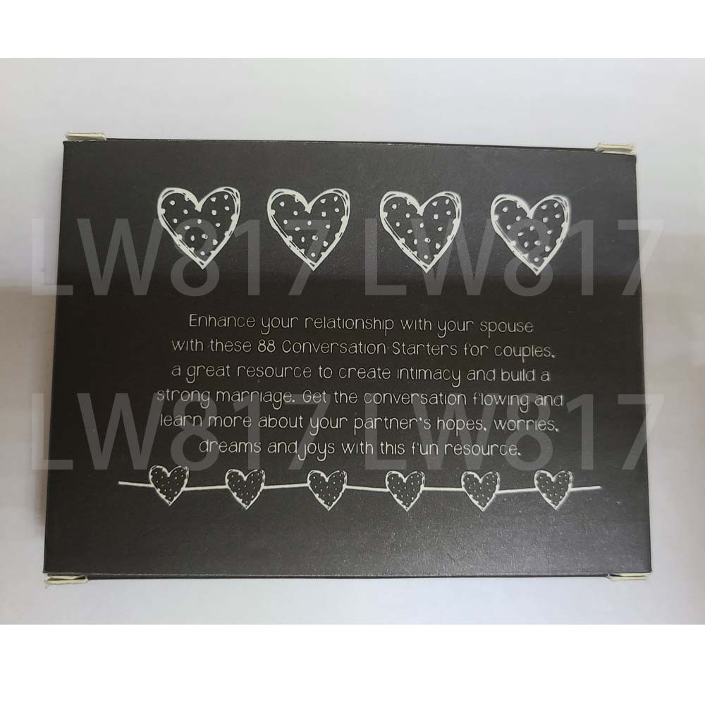 Quality Multi 88 Great Conversation Starters Husbands&Wives Couple Card Games - Image 3