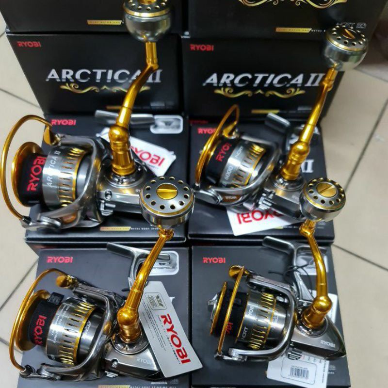 RYOBI ARCTICA II 4000/5000/6000/8000 Spinning jigging reel Shopee
