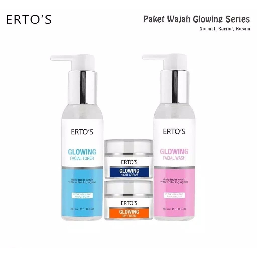 ertos glowing facial toner