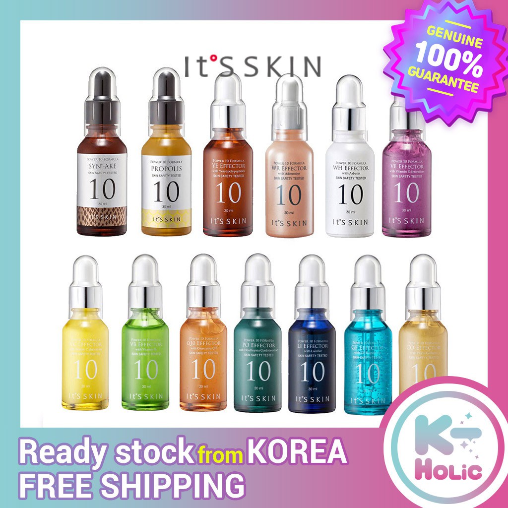 It S Skin Power 10 Formula Face Serum 30ml Shopee Malaysia