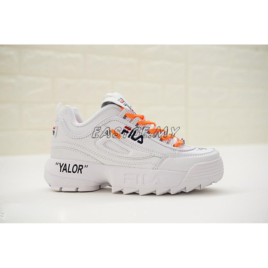 off white fila sneakers