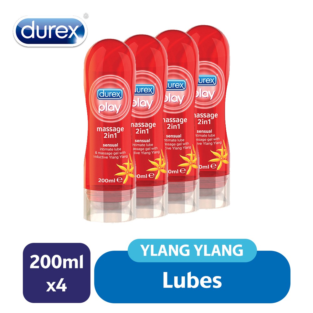 Durex Play Massage 2 In 1 With Sensual Ylang Ylang 200ml