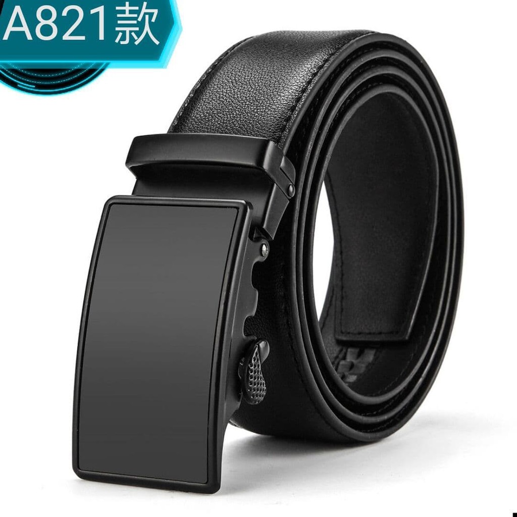 [Malaysia Stock] 2020 Korean Series Men's Leather Automatic Belt