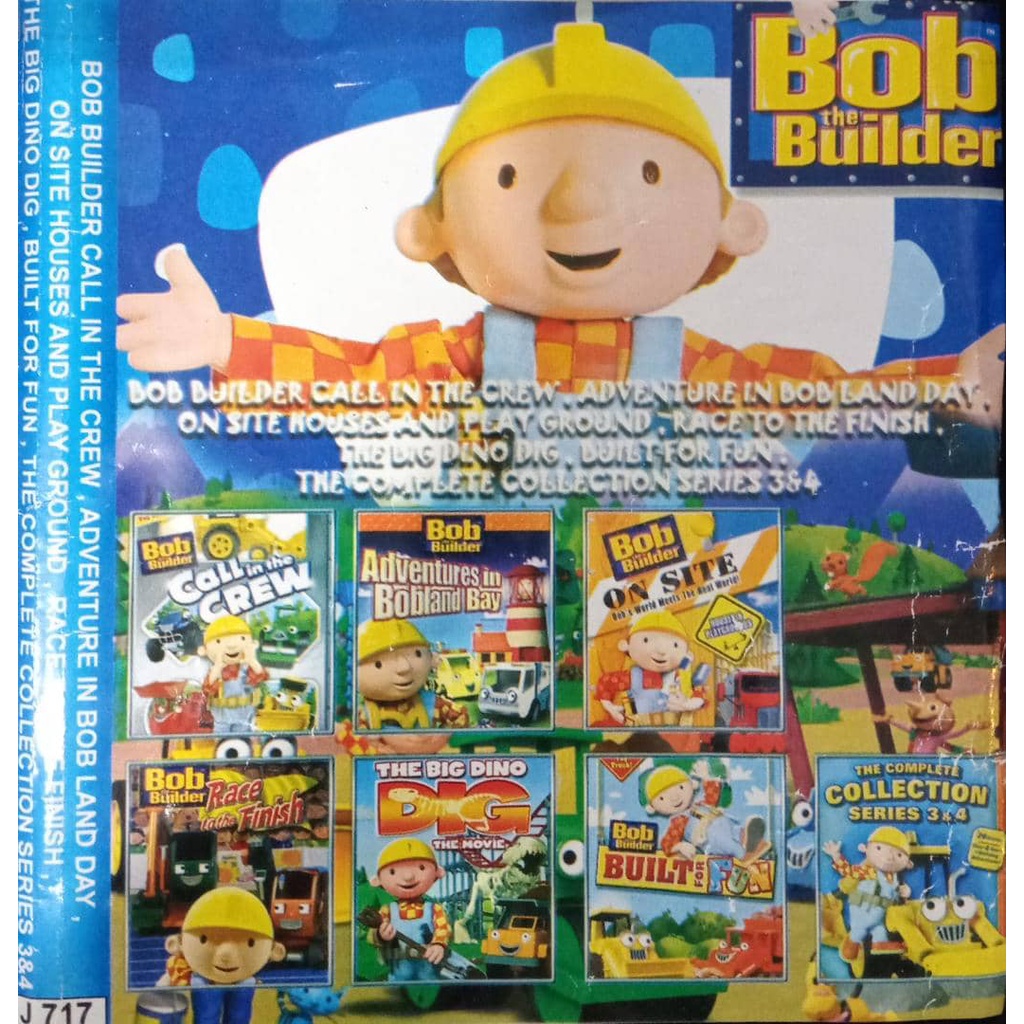 DVD Cartoon Movie bob The Builder All In 1 Collection J 717 - Anime  Education | Shopee Malaysia