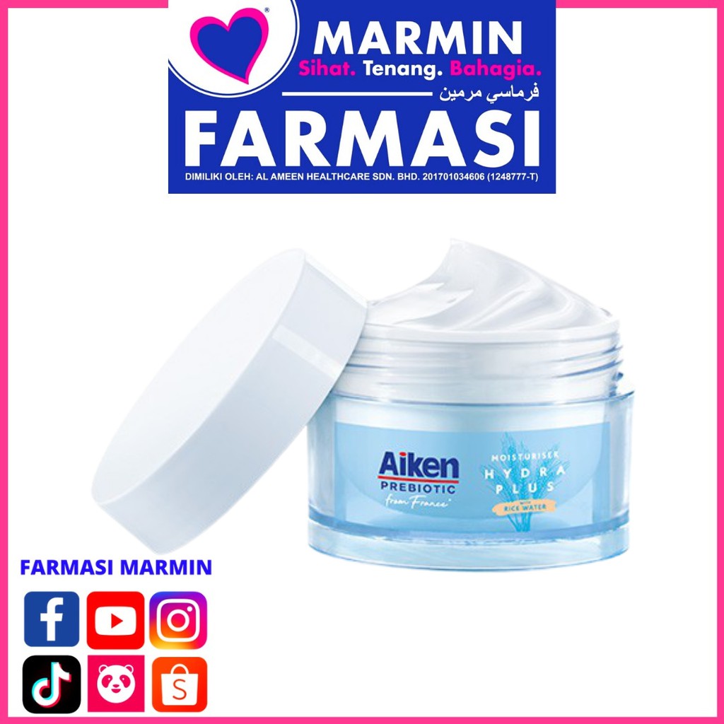 AIKEN HYDRA PLUS MOISTURISER 40G Shopee Malaysia