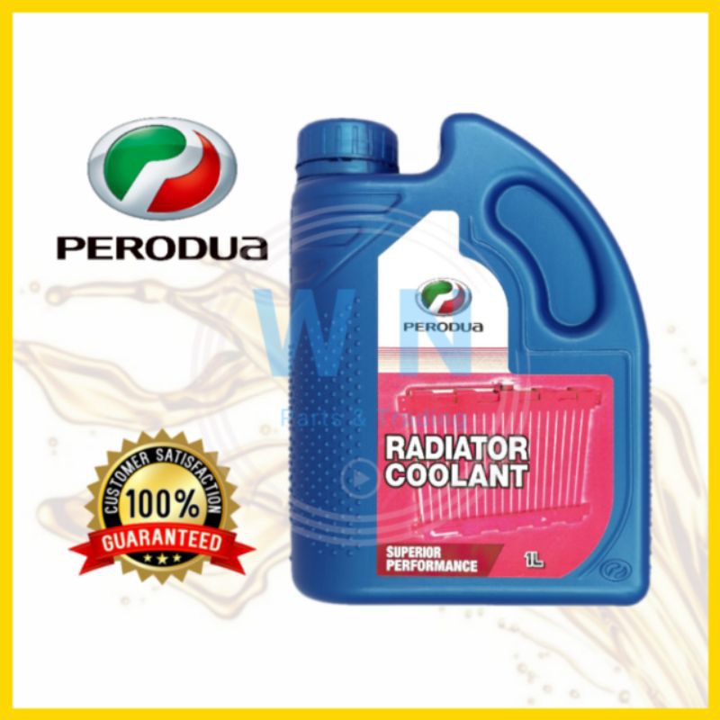 ORIGINAL PERODUA RADIATOR COOLANT RED 1 LITER MYVI ALZA AXIA BEZZA 