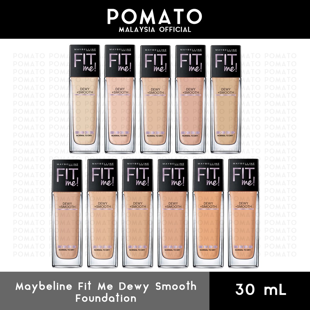 Maybelline Fit Me Dewy Smooth Liquid Foundation 30mL Shopee Malaysia   4dfad749428b0c9b4b0fae6c7f8a48d4