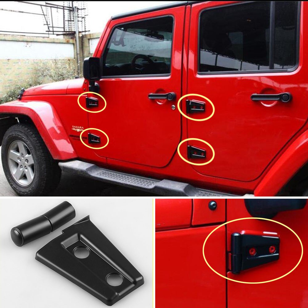 Car Truck Exterior Parts Car Auto Abs Chrome Door Hinge Cover