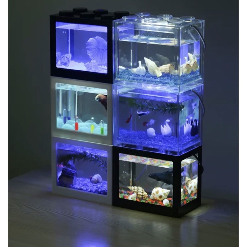 mini lego aquarium