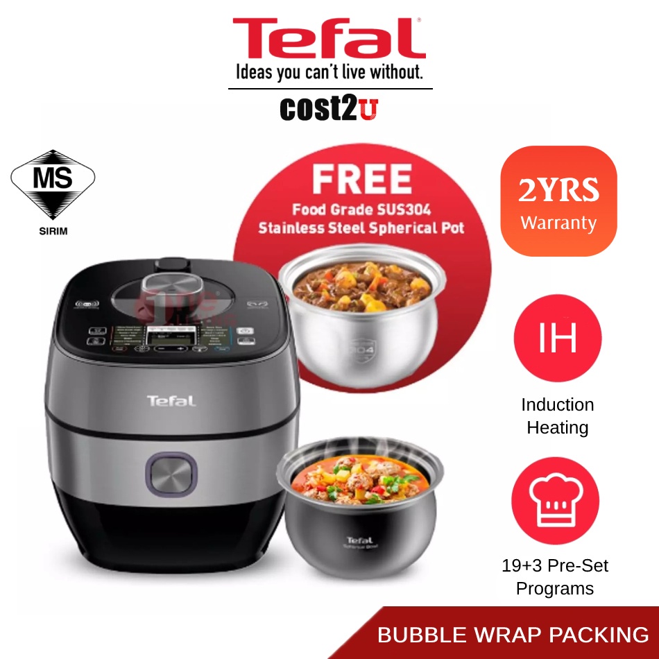 tefal rice cooker [Bubble Packing] Tefal Home Chef Smart Multicooker