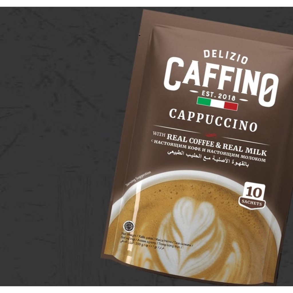 DELIZIO CAFFINO Cappuccino / Cappuccino Hazelnut / Cappuccino Mocha