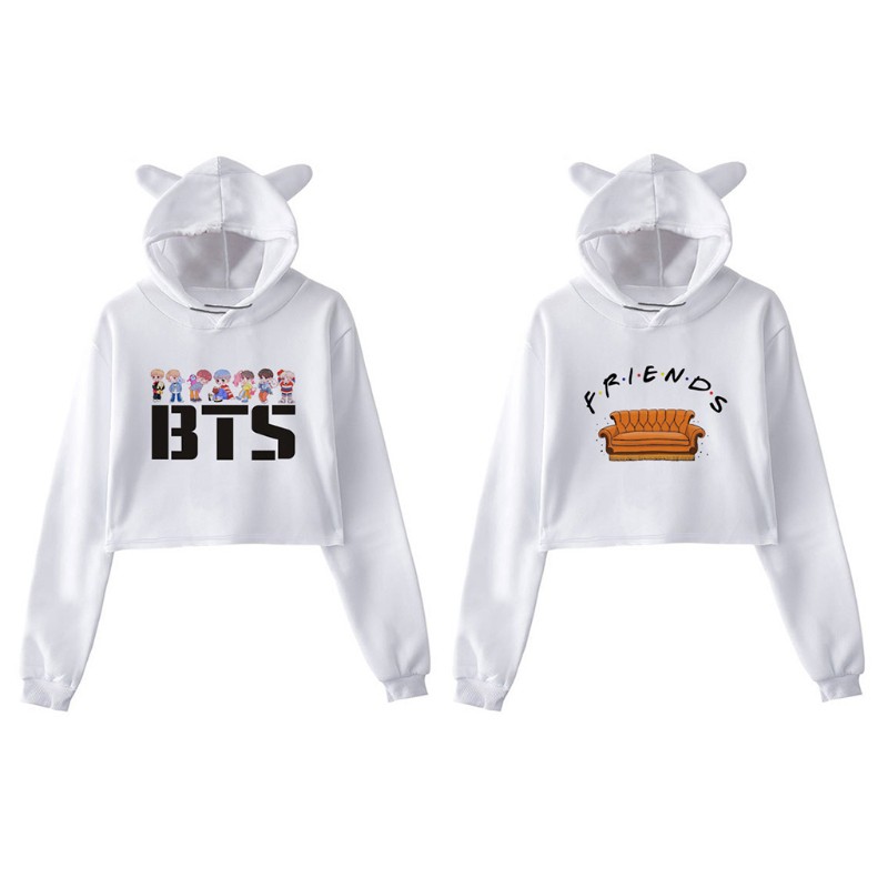 bts crop top sweater