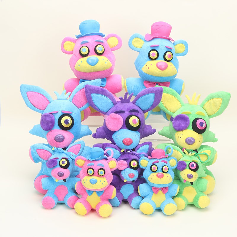 neon fnaf plushies