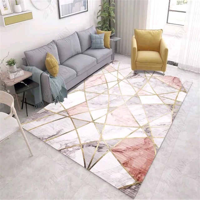 Carpet Nordic marble modern minimalist ins carpet living Shopee Malaysia