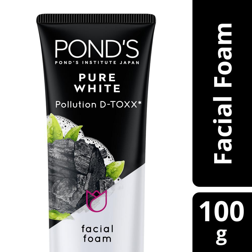 pond charcoal face wash