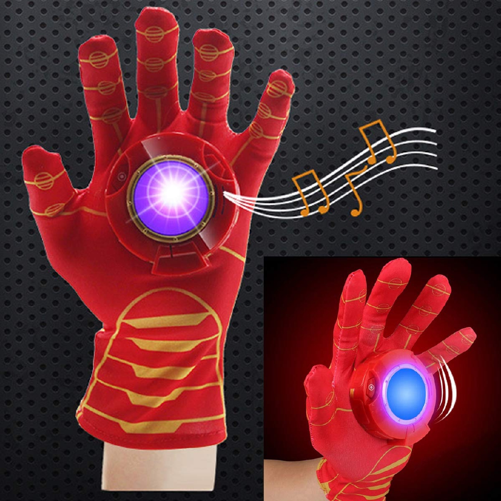 Marvel Avengers Iron Man Glove Blaster With Sond Effects And Pressure Sensor Toy Shopee Malaysia