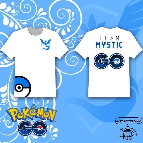 H New Pokemon Go Team Valor Team Mystic Team Instinct Pokeball T Shirt Red Shopee Malaysia - pokemon go team valor t shirt roblox