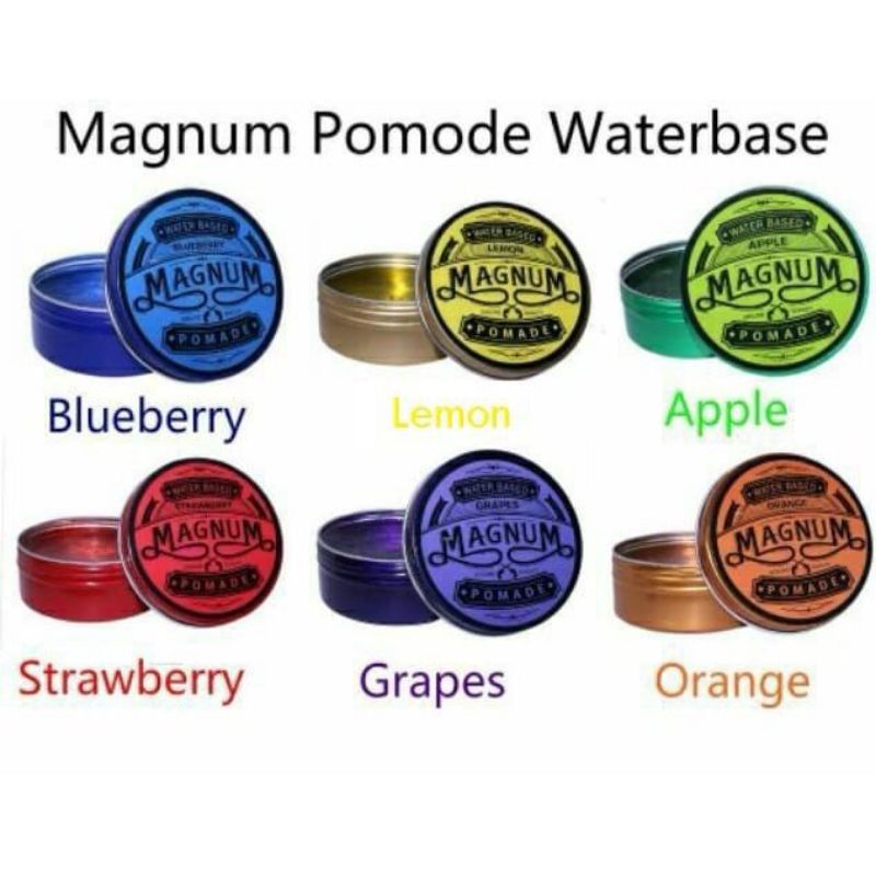 MAGNUM POMADE WATER BASED HAIR WAX MAGNUM STYLING / GEL RAMBUT MINYAK LELAKI
