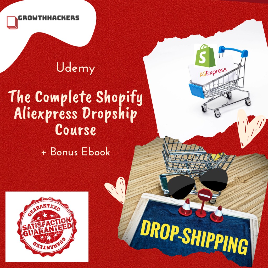 9 9 Special Udemy The Complete Shopify Aliexpress Dropship Course Bestseller Video Course Shopee Malaysia